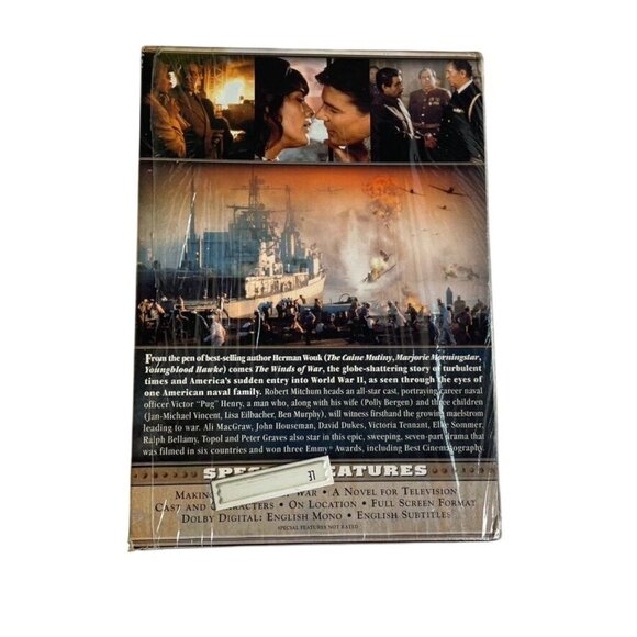 The Winds of War Vintage 6 CD Set War Series 1983 u Robert Mitchum Ali MacGraw j - Picture 5 of 12